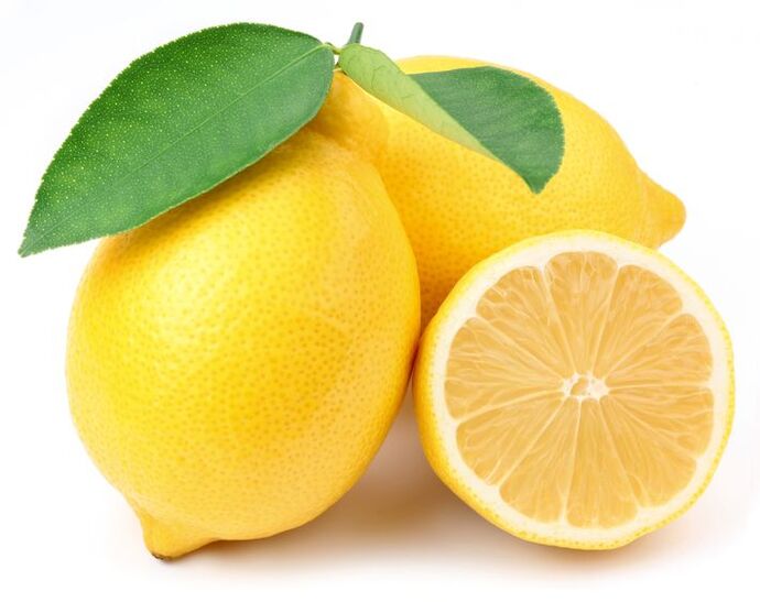 lemon with varicose veins