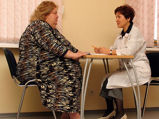 When consulting a phlebologist, a patient with varicose veins caused by obesity